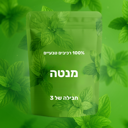 10 חבילות טעמים - מנטה